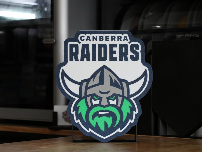 NRL Rugby Canberra Raiders LED Light Box
