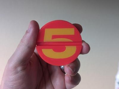 Speed Racer Sign Stand