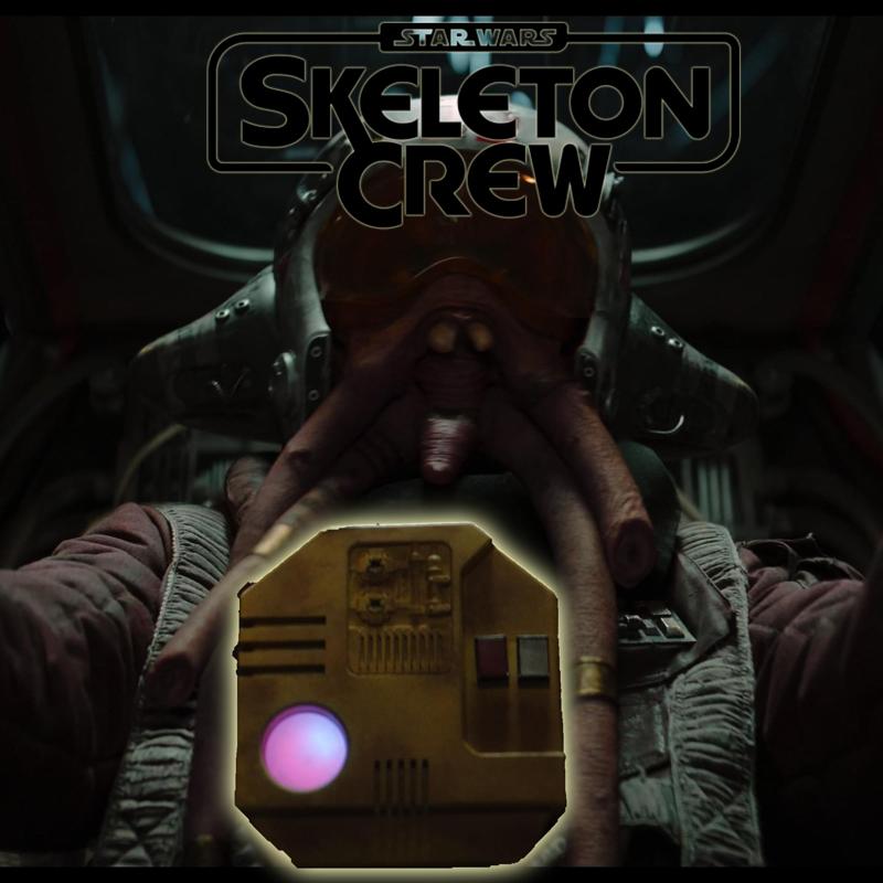Skeleton Crew Glerb Chest Piece Prop Inspired by Star Wars