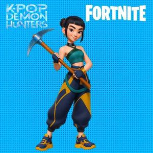 fortnite kpop demon hunters zoey