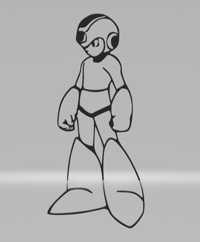 Megaman X / Rockman X - 2D Wall Art