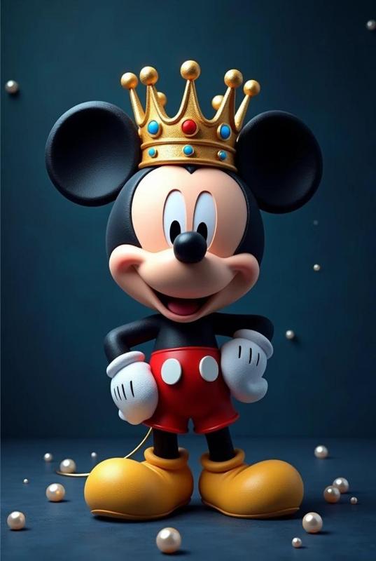 King Mickey Mouse - Majestic 3D Figure