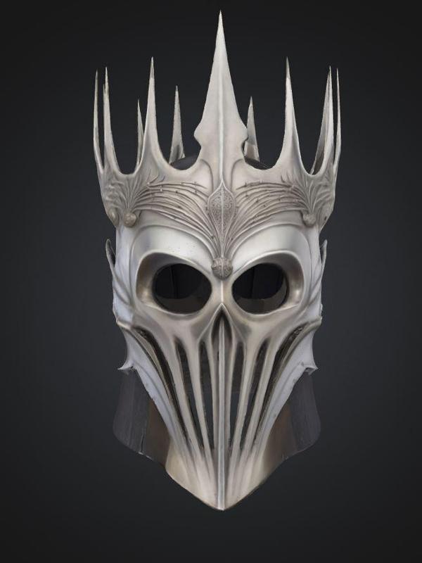 Dark Sruhan Prom Face Mask -King Ring Prom Patter Mask 3D print model