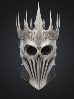 Dark Sruhan Prom Face Mask -King Ring Prom Patter Mask 3D print model