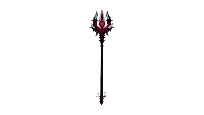 demonic staff