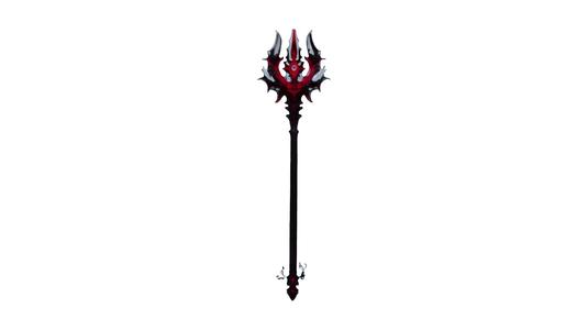 demonic staff