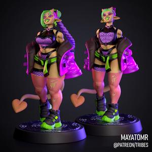 Dazzle the Succubus Raver