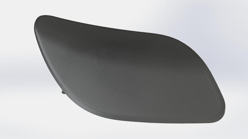 Porsche Cayenne 955 2007-2010 Right Headlight washer cover