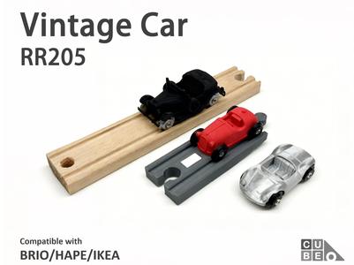 CUBEUNi-Real Rail-VINTAGE CAR-IKEA/BRIO