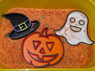 Halloween Sensory Trays