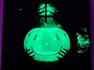 Halloween Pumpkin Glow Hueforge