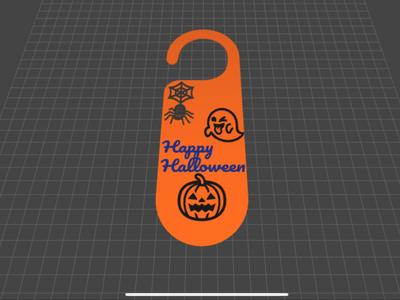 Halloweenschild