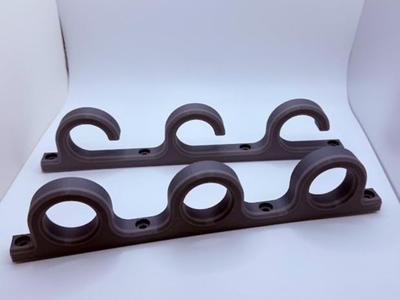 Wall or Ceiling Fishing Rod Holders