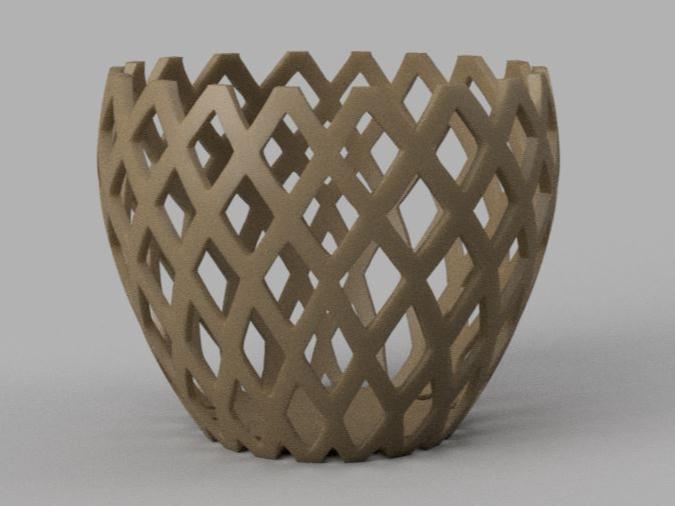 The Woven Whisper - Mesh Bowl or Basket - Decor