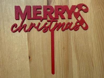 Christmas Cake Topper