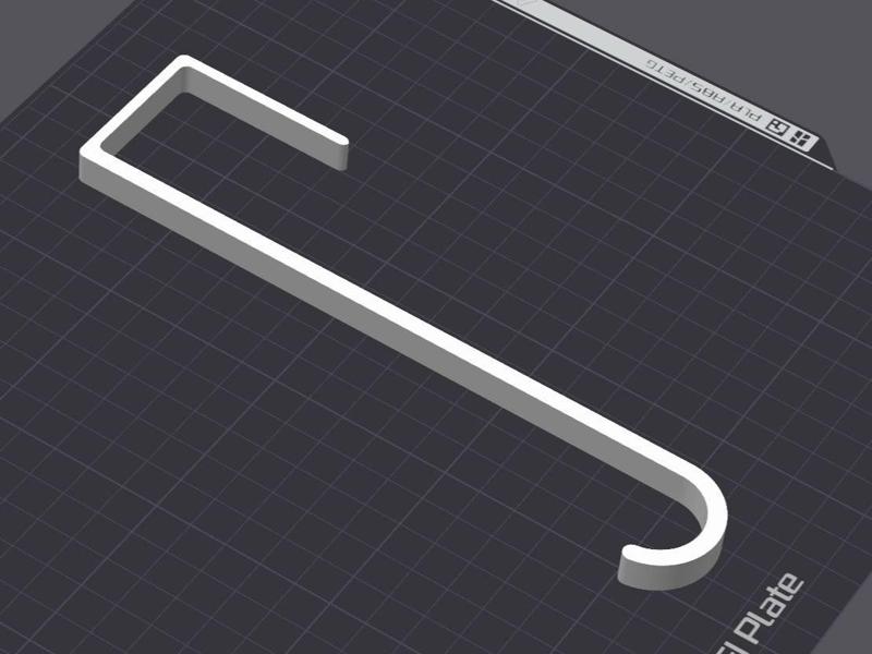 Slip Over Door Hook