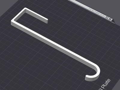 Slip Over Door Hook