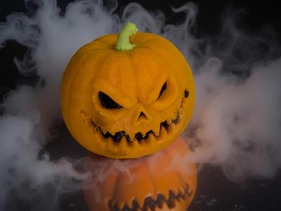 Miniatur Halloween pumpkin (AMS Version)