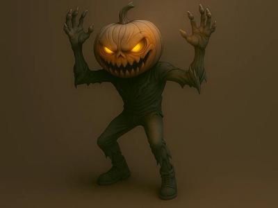 Pumpkin man