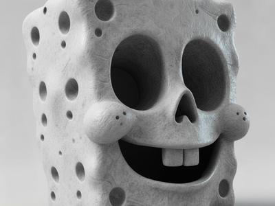 Spongebob Skeleton Halloween