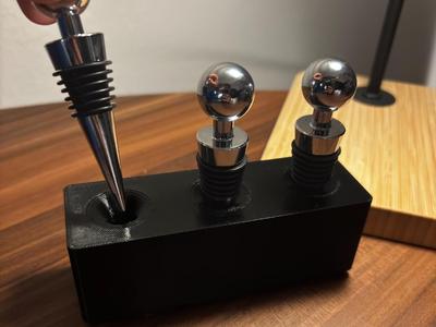 Gridfinity Bottle Plug Storage