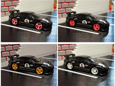 4 types 1/64 wheels hot wheels, matchbox