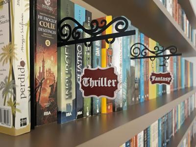 Book Genre Organizers / divider