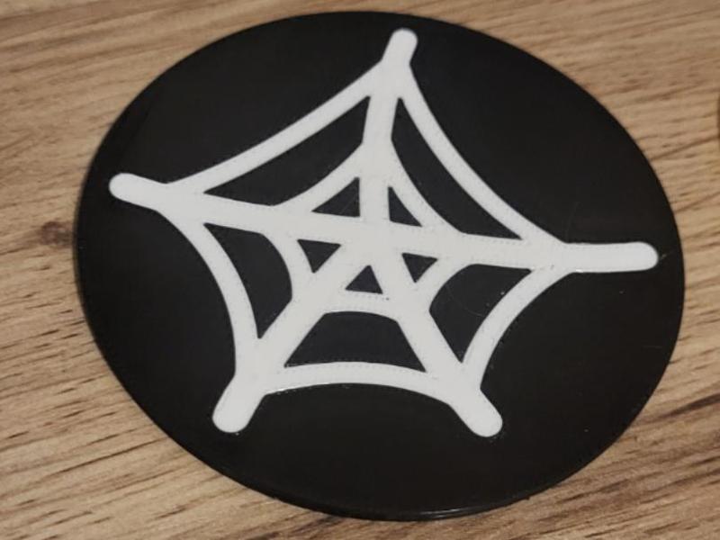 Halloween Spider web coaster cup