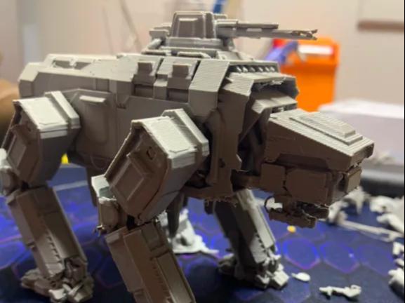 Helldivers 2 Automaton Factory Strider