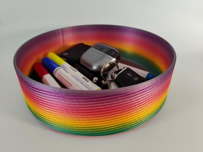 Catchall bowl ribbed