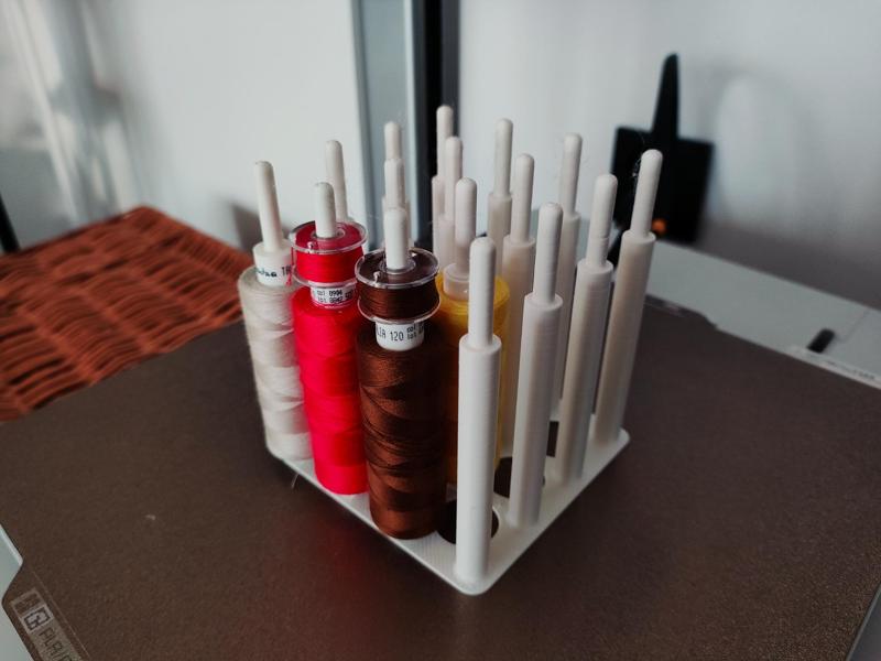 Thread Spool and Bobbin Organizer – Drawer Insert