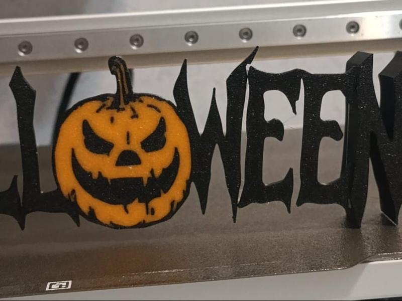 Halloween Schild