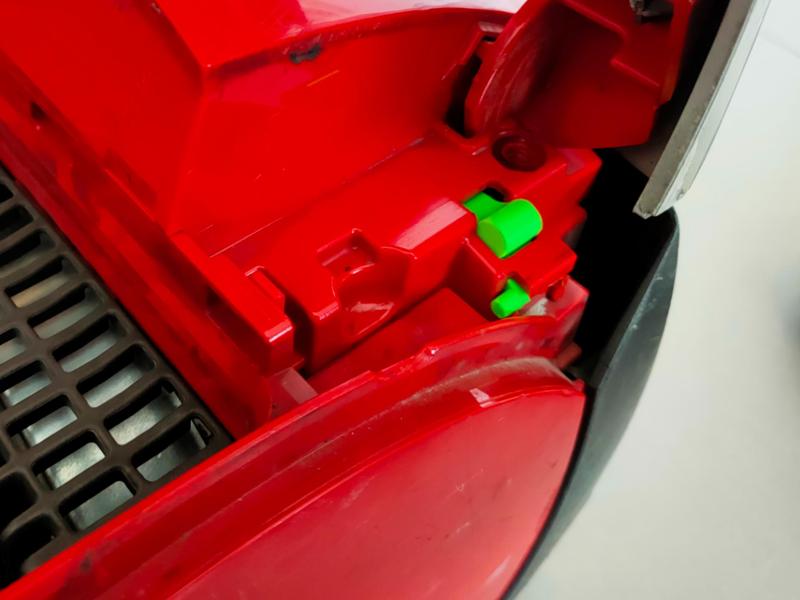 Switch lever for Miele S4000 vacuum cleaner