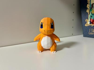 Charmander Low Poly