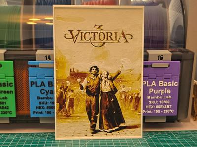 Victoria 3 Game Poster - Hueforge Art