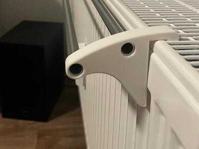 Double Radiator Towel Holder