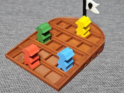 Skull Queen boardgame ship