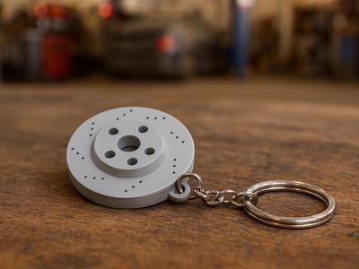 Disk Brake Keyring