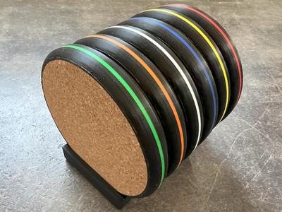 Coaster with Cork Surface and Bottle Opener