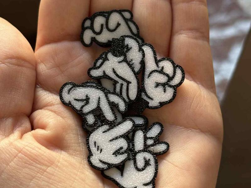 Mickey mini hands 