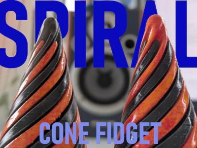 SPIRAL CONE FIDGET TOY
