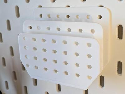 Triple Vertical Organizer for Skadis