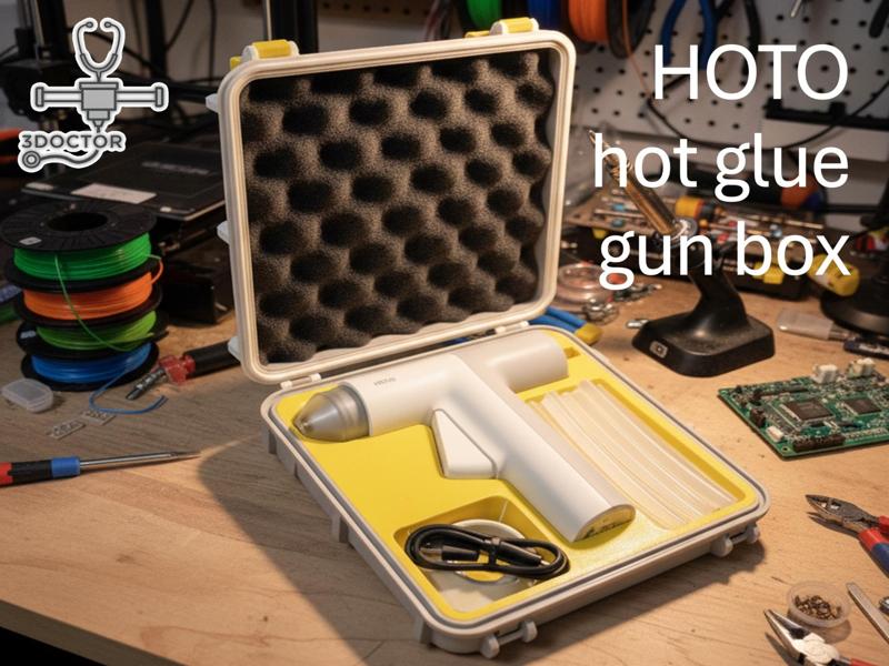 HOTO hot glue gun box