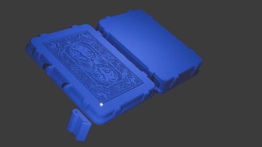 3d printed card box