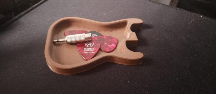 Guitar Pick Tray / Music Accessories Holder - Bandeja para púas / Organizador de accesorios de música