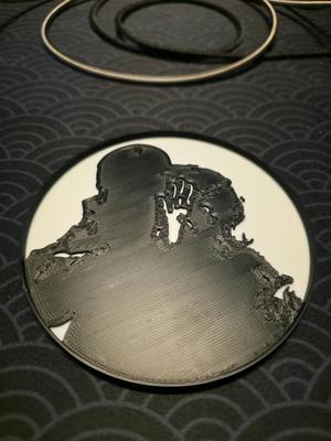 Drake meme coaster "No"