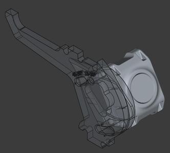 Mark4 7inch Clone DJI O4 Lite Camera Holder