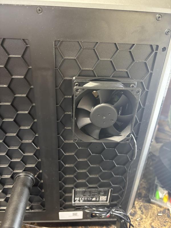 K1 SE back exhaust fan