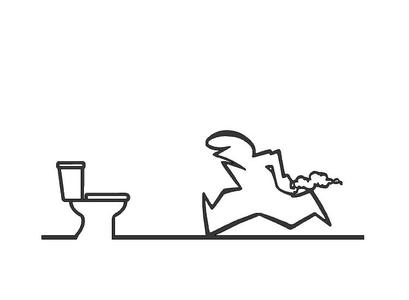 La Linea farting runner