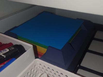 Gridfinity 90x90mm Notes Bin